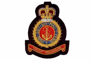 Yacht Squadron Blazer Crest Badge by Elizabeth Parker