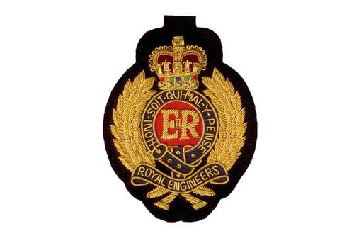 Royal Engineer Blazer Badge Crest by Elizbeth Parker